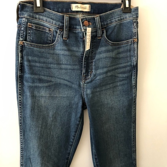 Madewell Blue High-Rise Roadtripper Skinny Jeans 26 - Picture 9 of 12